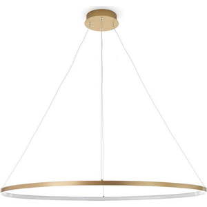 Závěsné svítidlo ve zlaté barvě Tomasucci Oval Ring, výška 92 cm obraz