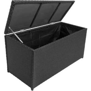 Černý zahradní úložný box Patras – Garden Pleasure obraz
