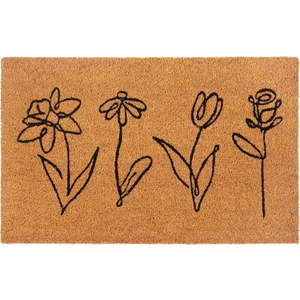 Rohožka z kokosového vlákna 40x70 cm Wildflowers – Hanse Home obraz