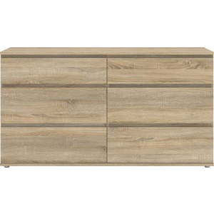 Nízká komoda v dekoru dubu v přírodní barvě 153x84 cm Nova – Tvilum obraz