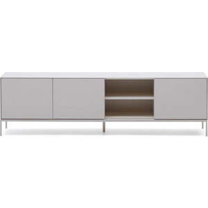 Bílý TV stolek 195x55 cm Vedrana – Kave Home obraz