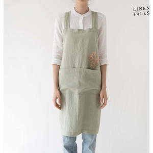 Lněná zástěra Crossback – Linen Tales obraz