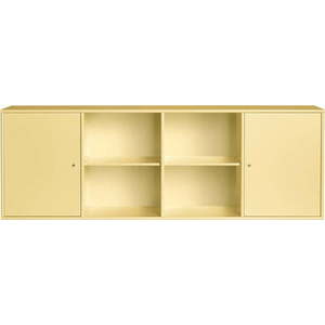 Světle žlutá nízká závěsná komoda 176x61 cm Mistral – Hammel Furniture obraz