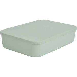 Světle zelený plastový úložný box s víkem 35, 5x25, 5x8 cm – Homéa obraz