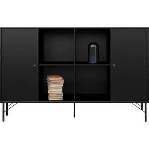 Černá komoda Hammel Mistral Kubus, 136 x 89 cm obraz