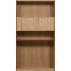 Modulární knihovna v dekoru dubu v přírodní barvě 110x199 cm Modulair – vtwonen obraz