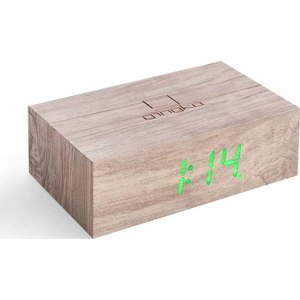 Digitální budík Flip Click – Gingko obraz