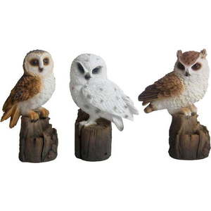 Polyresinová zahradní soška Owl – Esschert Design obraz