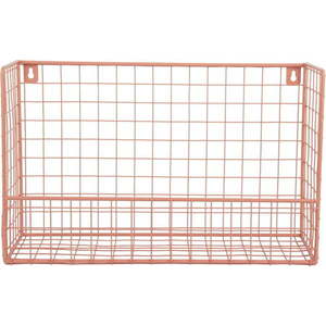 Oranžová ocelová police 40 cm Reja – PT LIVING obraz