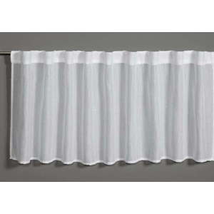 Bílá záclona 45x140 cm Jacquard-Voile - Gardinia obraz