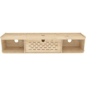 TV stolek v dekoru dubu v přírodní barvě 116, 5x19, 5 cm Sima – Kalune Design obraz