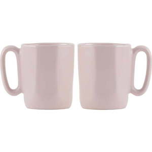 Růžové hrnky na espresso z kameniny v sadě 2 ks 80 ml Fuori – Vialli Design obraz