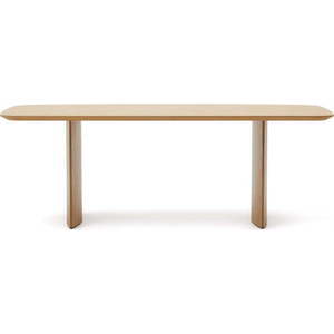Jídelní stůl v dekoru dubu v přírodní barvě 100x240 cm Litto – Kave Home obraz