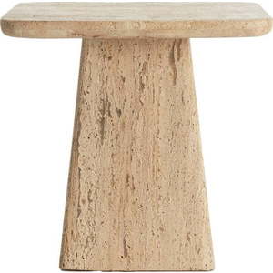 Odkládací stolek s deskou z kamene 45x45 cm Kepami – Light & Living obraz
