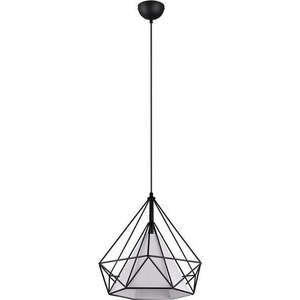 Černé závěsné svítidlo ø 38 cm Babette – Trio obraz