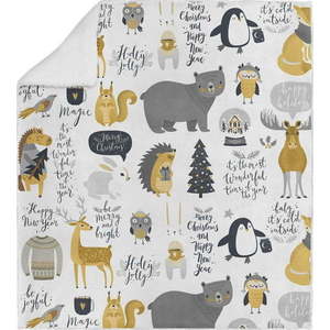 Bílá dětská deka 120x180 cm – Oyo home obraz