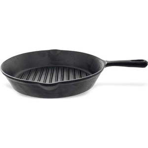 Grilovací litinová pánev ø 24 cm Litina – Orion obraz
