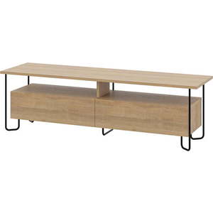 TV stolek v dekoru dubu v přírodní barvě 150x45 cm Dilly – Marckeric obraz