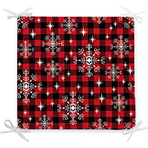 Vánoční podsedák s příměsí bavlny Minimalist Cushion Covers Eve, 42 x 42 cm obraz