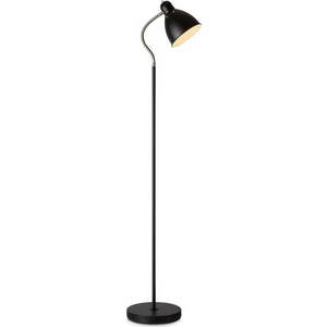 Černá stojací lampa Markslöjd Nitta, výška 1, 45 m obraz