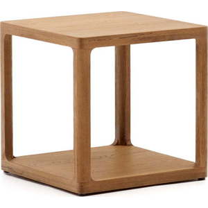 Odkládací stolek v dekoru dubu 50x50 cm Maymai – Kave Home obraz