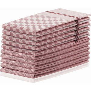 Bavlněné utěrky v sadě 10 ks 50x70 cm Louie – DecoKing obraz