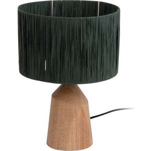 Černá stolní lampa se stínidlem z papírového výpletu (výška 35, 5 cm) Sheer Trapeze – Leitmotiv obraz