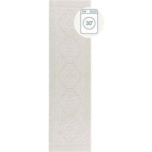 Krémový pratelný běhoun z žinylky 60x240 cm Jaipur – Flair Rugs obraz
