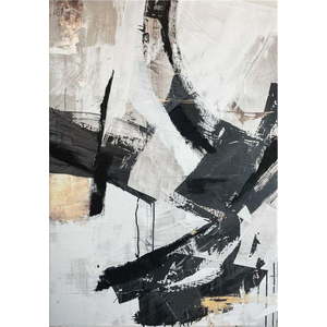 Obraz s ručně malovanými prvky 70x100 cm Ash – Styler obraz