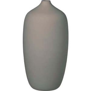 Šedá váza Blomus Ceola, výška 25 cm obraz