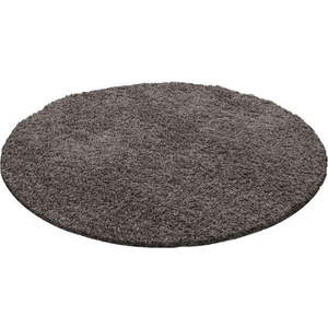 Hnědý kulatý koberec ø 120 cm Life – Ayyildiz Carpets obraz