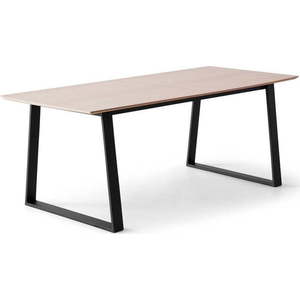 Rozkládací jídelní stůl s deskou v dubovém dekoru v přírodní barvě 100x210 cm Meza – Hammel Furniture obraz