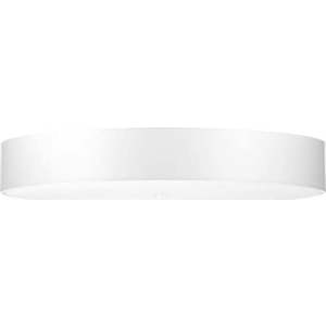 Bílé stropní svítidlo s textilním stínidlem ø 90 cm Herra – Nice Lamps obraz