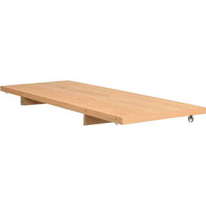 Přídavná deska k jídelnímu stolu v dekoru dubu 135x50 cm Maddock – Rowico obraz