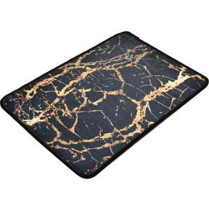 Černá/ve zlaté barvě koupelnová předložka 60x40 cm Goldes - Foutastic obraz