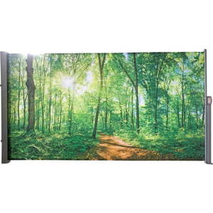 Zelená kovovo-látková balkonová zástěna 300x160 cm – Garden Pleasure obraz