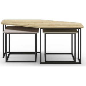 Konferenční stolky v sadě 3 ks 60x111, 5 cm Zoya – Marckeric obraz