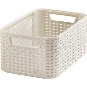 Krémový plastový úložný box 19x28, 5x13 cm Style – Curver obraz