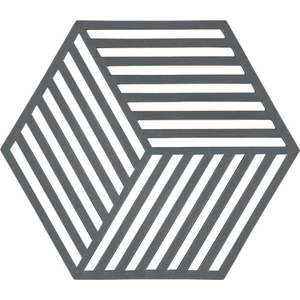 Podložka pod horké nádoby Zone Hexagon, šedá obraz