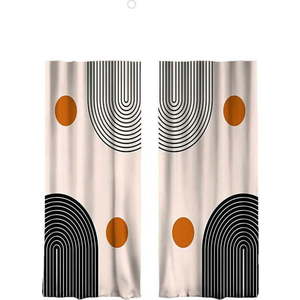 Béžové závěsy v sadě 2 ks 140x260 cm – Mila Home obraz