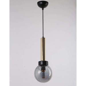 Závěsné svítidlo se skleněným stínidlem ø 15 cm Cota – Squid Lighting obraz