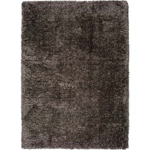 Tmavě šedý koberec Universal Floki Liso, 140 x 200 cm obraz