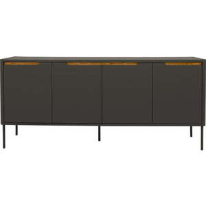 Černá komoda Tenzo Switch, 173 x 76 cm obraz