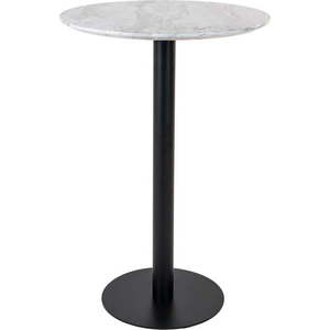 Kulatý barový stůl s deskou v dekoru mramoru ø 70 cm Bolzano – House Nordic obraz