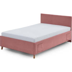 Růžová dětská postel s úložným prostorem 120x200 cm Cool – Meise Möbel obraz