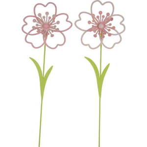 Sada 2 zapichovátek do květináče Ego Dekor Rose, výška 31 cm obraz