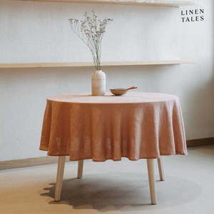 Lněný ubrus ø 230 cm – Linen Tales obraz
