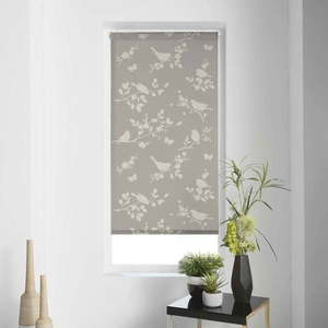 Světle hnědá textilní roleta 120x180 cm Rossignol – douceur d'intérieur obraz