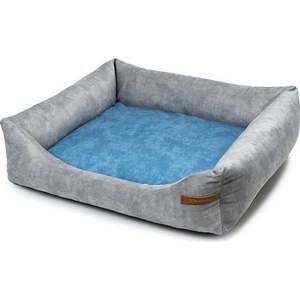Modro-světle šedý pelíšek pro psa 55x65 cm SoftBED Eco S – Rexproduct obraz