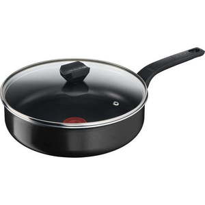 Hliníková pánev s poklicí ø 24 cm Simply Clean Red – Tefal obraz